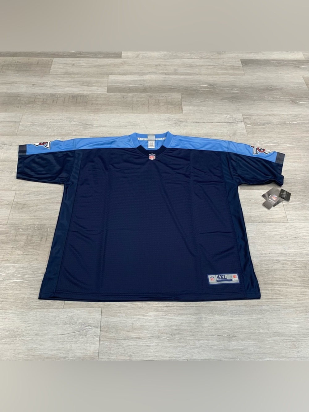 Men's NFL PRO Line Tennessee Titans Blank Jersey